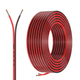 Cca-16-30 Mziklr 16 Gauge 2 Conductors 30ft Electrical Wire Red Black Cable Flexible Low Vol