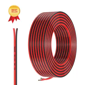 Cca-18-100 Mziklr 18 Gauge 2 Conductors 100ft Electrical Wire Red Black