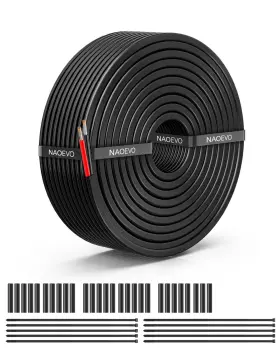 Ec2w18-30ft-1 Naoevo 18 Gauge Wire 2 Conductor Electrical Awg 30ft 2c-18awg
