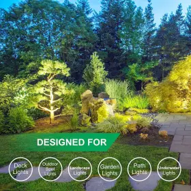 Natlw162c4b National Wire&cable 16/2 Low Voltage Landscape Lighting 16-gauge Black #3
