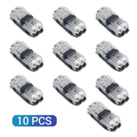 Nicelux 778299534796 Low Voltage Electrical Wire Connectors 2 Pin No Wire-stripping Required #3