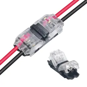 Nicelux 778299534796 Low Voltage Electrical Wire Connectors 2 Pin No Wire-stripping Required