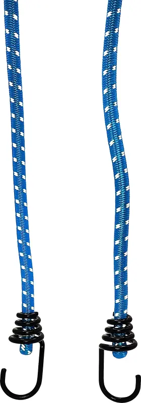 Ga12r No Rubber Assorted Reflective Bungee Cords 12 Count With Storage Case 1.9 Lb