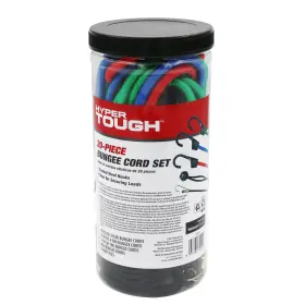 Gl-4020 No 20 Pieces Bungee Cord Set Plastic Jar Multi-color 2.31 Oz