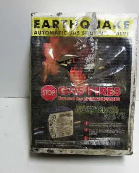 G100b Northridge Earthquake Automatic Shut Off Valve 1 Inch Model Still Sealed Nib