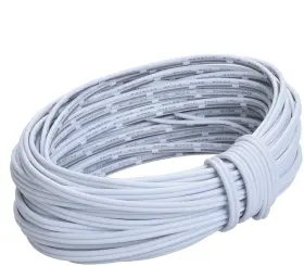 Lc20n50 Olicto 50m 20awg 2pin Extension Cable Wire Cord Line For Single 50meters White