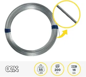 50143 Ook Solid Utility Wire 1 Pack Silver #3