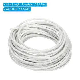 Pta220618tt0013 Patikil 26.3ft 18awg Electronic Wire -30 To 200 Degrees Celsius Insulated Hi #2