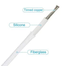 Pta220618tt0019 Patikil 39.4ft 17awg Electronic Wire -30 To 200 Degrees Celsius Insulated Hi #3