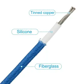 Pta220618tt0032 Patikil 16.4ft 14awg Electronic Wire -30 To 200 Degrees Celsius Insulated Hi #3