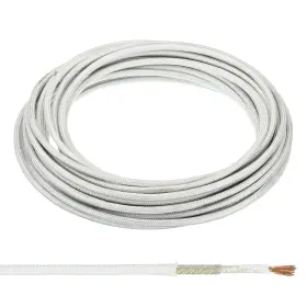 Pta220618tt0046 Patikil 26.3ft 15awg High Temperature Wire -60-350 Degrees White