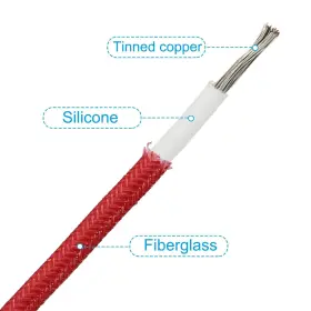 Pta240312tt000961eu Patikil 16.4ft 18awg Electronic Wire -30 To 200 Degrees Celsius Insulated Hi #3