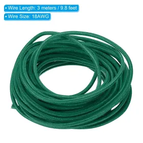 Pta240312tt000999eu Patikil 9.8ft 18awg Electronic Wire -30 To 200 Degrees Celsius Insulated Hig #2