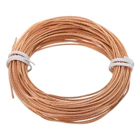 Pta240923tt002299eu Patikil Bare Copper Ground Wire 18 Gauge 50 Feet Solid Braided Ft Bronze