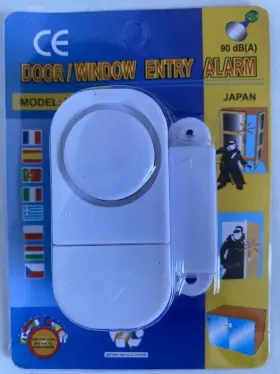 Yl-323 Pie Apartment Security Entry Door Window Alarm Anti Burglar Wireless Magnetic Sensor #2