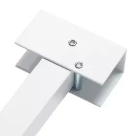 Prime-line 313087987950 28 Inch To 48 Aluminum White Security Bar Lock #3