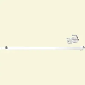 Prime-line 711181720105 28 Inch To 48 Aluminum White Security Bar Lock