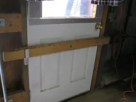 Dbb1 Products See-safe Drop Open Bar Security Door Lock Brackets Fits 2x4 Boards 1 1/2 Inch Wide