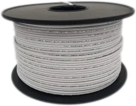 Spt-2 Qniaie 781509844943 18 Gauge 2 Conductor Wire - White 250ft