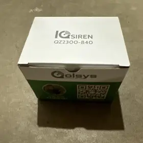 Qz2300-840 Qolsys 810667023249 Iq Wireless Plug In Siren Strobe New