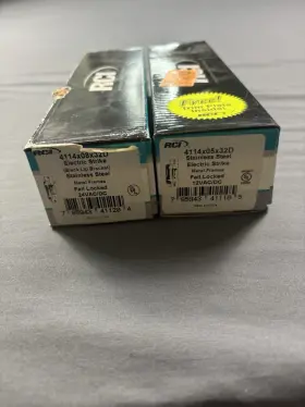 4114x08x32d Rci Tyco Safety Products 785943411105 Stainless Steel Electric Strike Failed Locked 24vac/dc