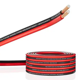Reliagint 756839616386 12 Gauge Wire 2 Conductor Electrical Cable Awg 30ft 12awg