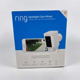 B09j1tb7tb Ring Spotlight Cam Plus Wired Camera White