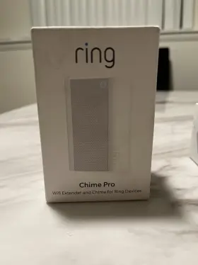 Gvo12l03527t0c5f Ring Chime Pro Wifi Extender And White Plastic Smart Home Wi-fi Protocol