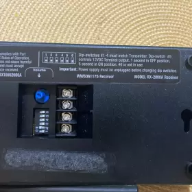 Rx2000a Rodann Electronics Outdoor Wireless Driveway Alarm Receiver #3