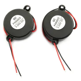 Apb-3-24v-b2-is Ruiling 2-pack Dc 3-24v 85 Db Active Piezo Buzzer Piezoelectric Sound Beeper Intermit