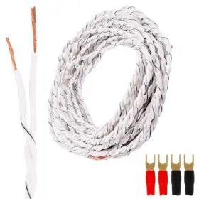 Sy0722-003 S Sydien 18 Gauge Wire 32.8ft 2 Conductor Electrical Awg Stranded Pvc Co