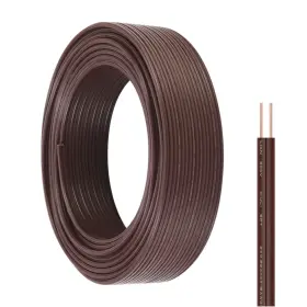Zd18spt1-50-bn Sbqwmzon 18 Gauge Wire 2 Conductor Electrical Spt-1 50ft 18/2 Brown