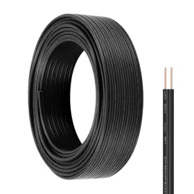 Sbqwmzon Zd18spt2-50-bk 18 Gauge Wire 2 Conductor Electrical Spt-2 50ft 18/2 Low Black
