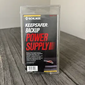 71-101 Schlage Keepsafer Backup Power Supply Model New