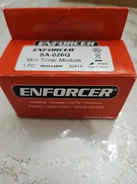 Sa-026q Seco-larm Enforcer Mini Adjustable Timer Module New In Box