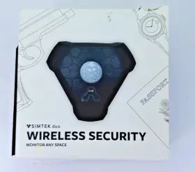 Blk-duo18 Simtek Stealthalert Duo Wireless Alarm Black Security #2