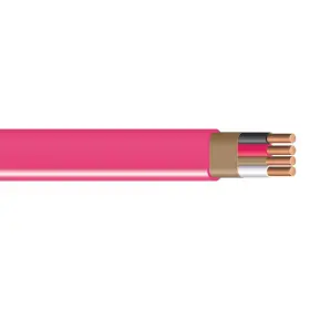 63948527 Southwire Romex Simpull 10-3 Copper Nm-b Cable With 15 Ft Pink