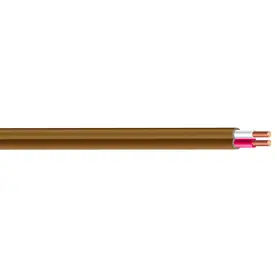 64162122 Southwire Woods 2 Conductor 18/2 Thermostat Wire 50-feet Brown