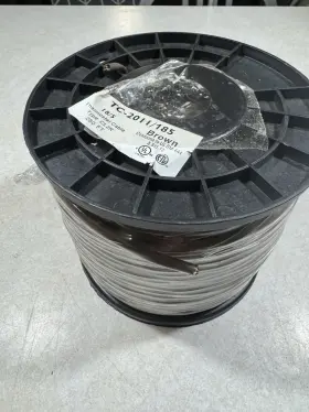 Tc-2011 Southwire Quality 250 Ft. 18/5 Brown Solid Cu Cl2 Thermostat Wire Copper