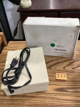 241-8-3039 Stealth Laboratries Tib-2496vl Labs 24v 96va Cctv Ps With Signal Transformer