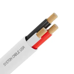 A-5613-wh-100 Syston Cable Technology 18/3 Fire Security Burglar Station Sound Alarm Control Wire Ple