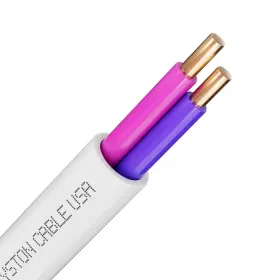 A-8003-wh-50 Syston Cable Technology 16/2 Led Lighting Dimmer Dimming Luminaire Control Wire 16 50 Ft White