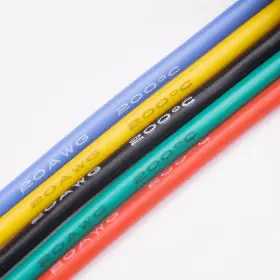 Dghy-gjx-box1 Sznnzd 748521103670 20awg Electric Wire 5 Colors Each 19.6ft Red Black Yellow Blue Green #3