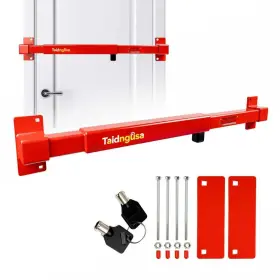 Taidngusa 758289481477 Heavy Duty Door Security Bar - 32 Inch To 42 Adjustable Anti-theft Lock