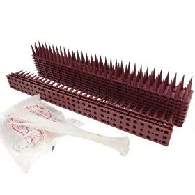 Tangtea008 Tangtea 742297156489 12 Pack Plastic Bird Deterrent Spikes - 17 X 1.57 1.38 Inch Anti-bird Spi