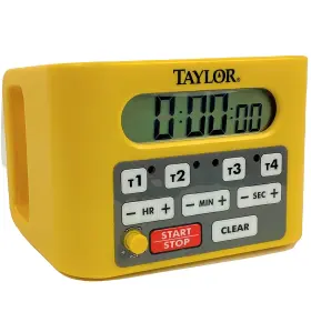 5839n Taylor Precision Digital Timer 4 Event Channel 4.5ft X 6.25ft 10 -hour