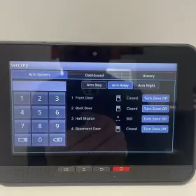 37387450hw9 Technicolor Xfinity Intertek Tca203cmpg Home Security Touchscreen Monitor Panel