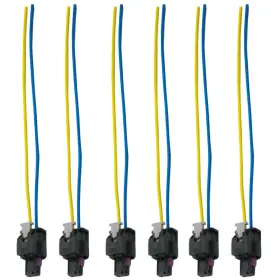 Ct-751 Tesfla Ignition Coil Connector Plug Pigtail Harness 6pcs Compatible With 3.6 V6 2011