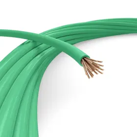 The Cimple Co 840003329964 10 Awg Insulated Stranded Copper 25 Feet 7.5 Meter Green