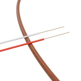Cmp-wire-thrm-brn-18 The Cimple Co 2-200f Thermostat Wire 18/2 200 Ft Feet 60 Meter Brown #2